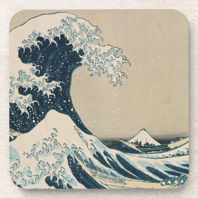 The Great Wave off Kanagawa Coaster (Front)