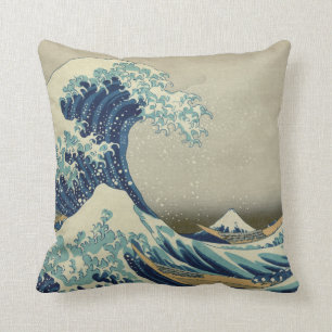 The Great Wave off Kanagawa Cushion