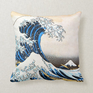The Great Wave off Kanagawa, Hokusai Cushion