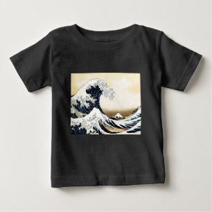 The Great Wave Off Kanagawa Hokusai, Japanese art Baby T-Shirt