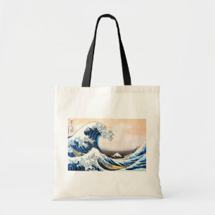 The Great Wave off Kanagawa, Hokusai Tote Bag