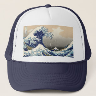 The Great Wave off Kanagawa Hokusai Trucker Hat