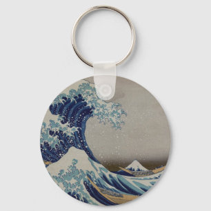 The Great Wave off Kanagawa Key Ring