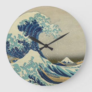 The Great Wave off Kanagawa Large Clock