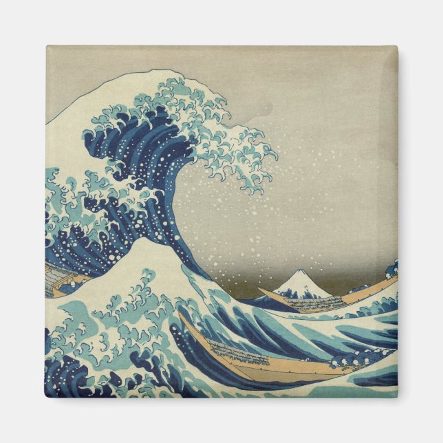 The Great Wave off Kanagawa Magnet (Front)
