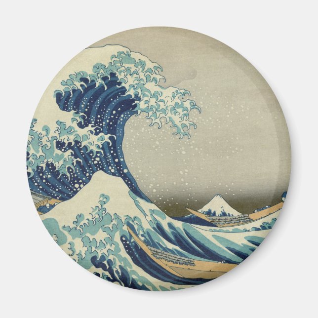 The Great Wave off Kanagawa Magnet (Front)
