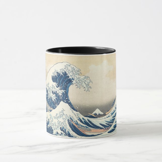 The Great Wave off Kanagawa Mug (Center)