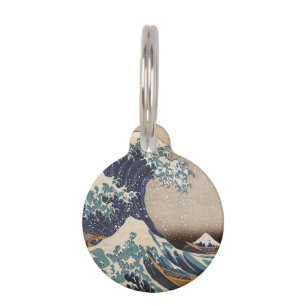 The Great Wave off Kanagawa Pet Tag