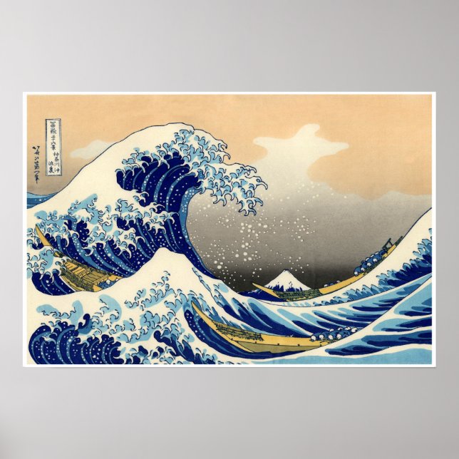 The Great Wave off Kanagawa, Poster (Front)