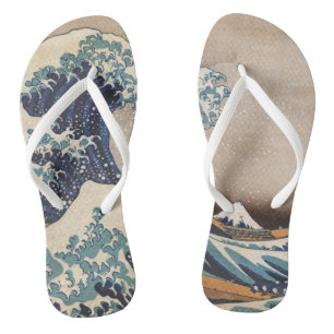 The Great Wave off Kanagawa Thongs
