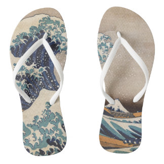 The Great Wave off Kanagawa Thongs