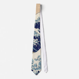 The Great Wave off Kanagawa Tie