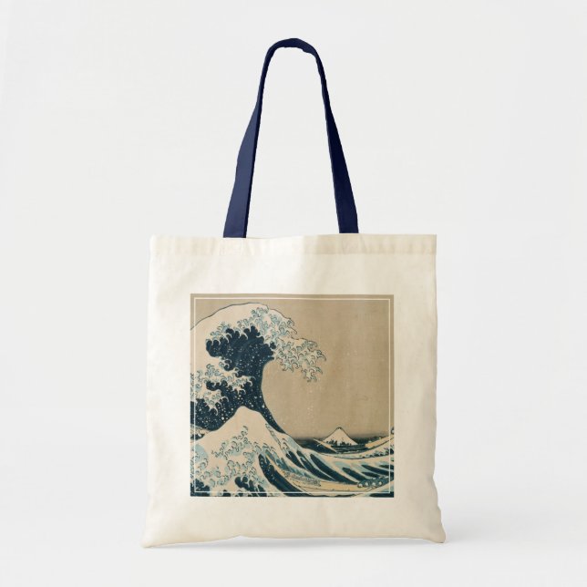 The Great Wave off Kanagawa Tote Bag (Front)