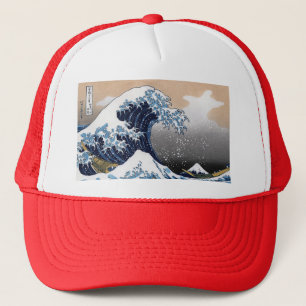 "The Great Wave off Kanagawa" Trucker Hat