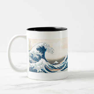 The Great Wave off Kanagawa Two-Tone Coffee Mug