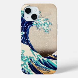 The Great Wave off Kanagawa Vintage Japanese Art iPhone 15 Case