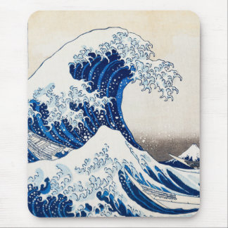 The Great Wave off Kanagawa – Vintage Japanese Mouse Pad