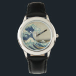 The Great Wave off Kanagawa Watch<br><div class="desc">The Great Wave Watch The Great Wave off Kanagawa, also known as The Great Wave or simply The Wave, is a woodblock print by the Japanese artist Katsushika Hokusai. Example of ukiyo-e art, it was published sometime between 1830 and 1833 as the first in Hokusai's series Thirty-six Views of Mount...</div>