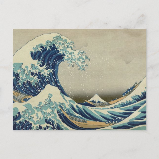 The Great Wave Postcard (Front)