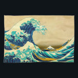 The Great Wave Tea Towel<br><div class="desc">the great wave,  japanese,  japan,  japanese art,  kanagawa,  ocean,  wave, art,  kunst,  arte,  cool,  fun,  popular,  geek,  gift,  funny,  best seller,  fresco,  divertido,  friki,  regalo,  populaire,  cadeau,  aussenseiter,  lustig,  verkaufsschlager,  geschenk, </div>