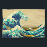 The Great Wave Tea Towel<br><div class="desc">the great wave,  japanese,  japan,  japanese art,  kanagawa,  ocean,  wave, art,  kunst,  arte,  cool,  fun,  popular,  geek,  gift,  funny,  best seller,  fresco,  divertido,  friki,  regalo,  populaire,  cadeau,  aussenseiter,  lustig,  verkaufsschlager,  geschenk, </div>