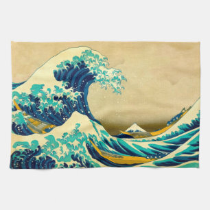The Great Wave Tea Towel