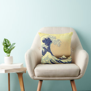 The Great Wave Thirty-six Views of Mt.Fuji Cushion
