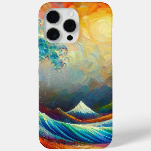 The Great Wave, wave off Kanagawa v4 iPhone 15 Pro Max Case
