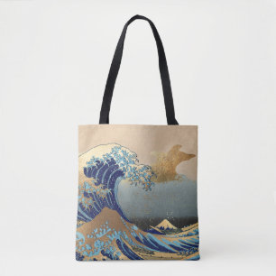 The Great Waves at Kanagawa Tote Bag