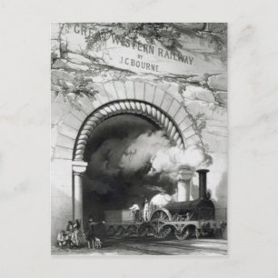 The Great Western Railway, 1846 Postcard