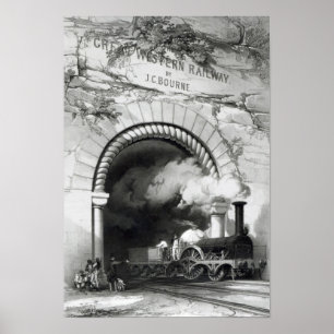The Great Western Railway, 1846 Poster
