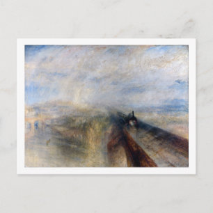 The Great Western Railway, William Turner, 1844 Postcard