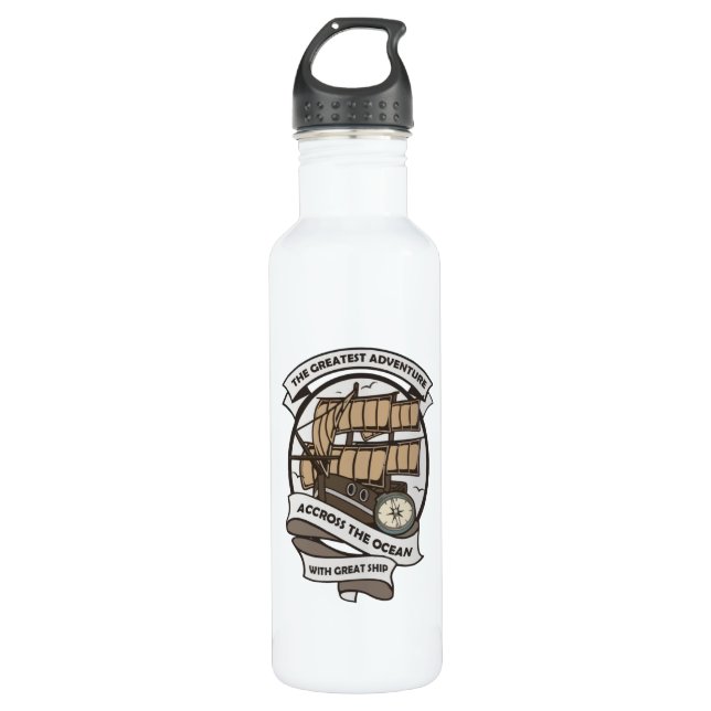 The Greatest Adventure 710 Ml Water Bottle (Front)