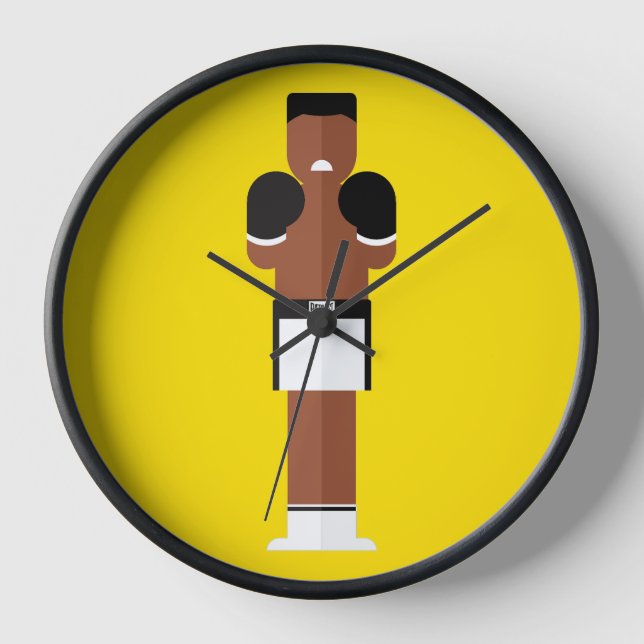 The Greatest - Boxing Legend Wall Clock (Front)