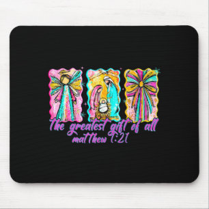 The Greatest Gift For All Christmas Nativity Jesus Mouse Pad