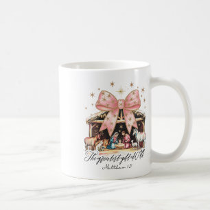 The Greatest Gift Of All Nativity Jesus Christian  Coffee Mug