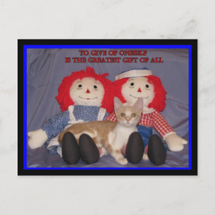 The Greatest Gift Of All Postcard