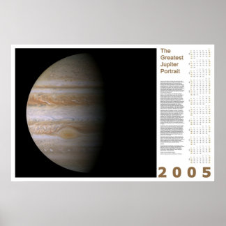 The Greatest Jupiter Portrait: 2005 Poster