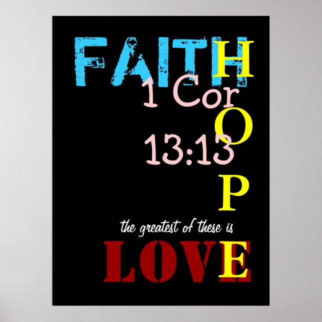 The Greatest of These Poster (Front)