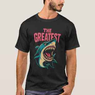 The Greatest Shark Ever – Jaws Men’s Vintage Style T-Shirt