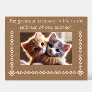 The Greatest Treasure in Life Engraved Frames