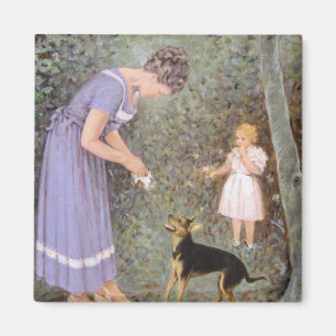 The Greedy Small Dog by Guido Marzulli, Realism Magnet