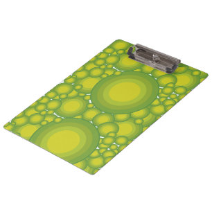 The Green bubbles Clipboard