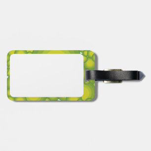 The Green bubbles Luggage Tag