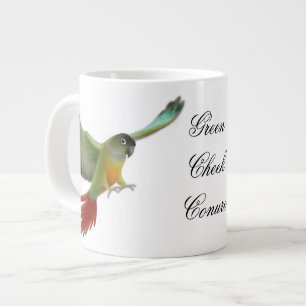 The Green Cheek Conure Customisable Mug