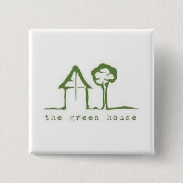 The Green House Button (Front)