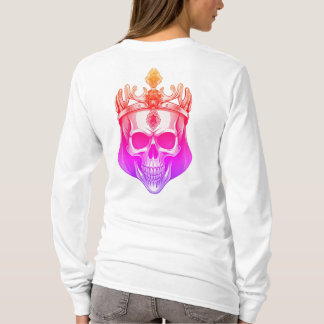 The Green King Skull with a Jewelled Crown T-Shirt