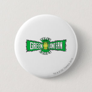 The Green Lantern Corps - Green Logo 6 Cm Round Badge
