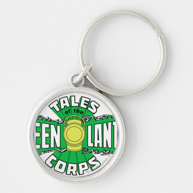 The Green Lantern Corps - Green Logo Key Ring (Front)