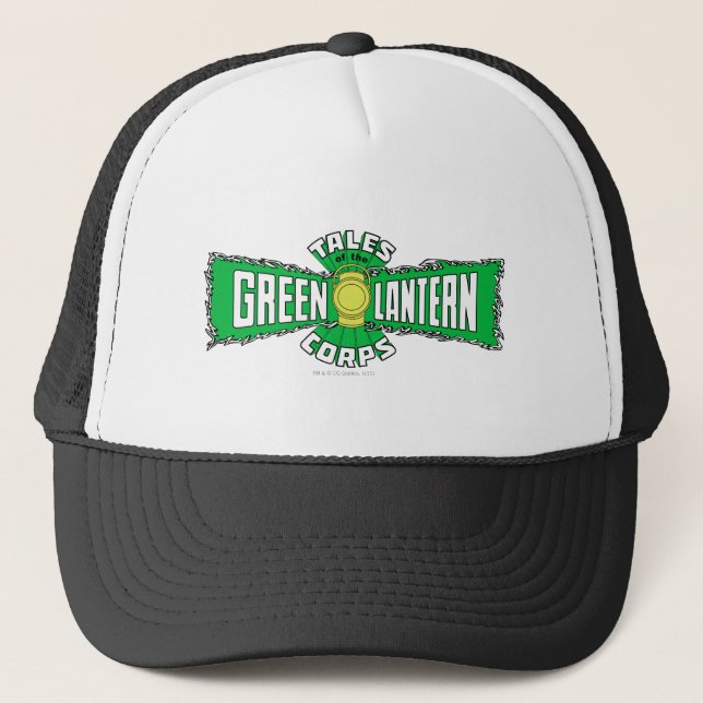 The Green Lantern Corps - Green Logo Trucker Hat (Front)